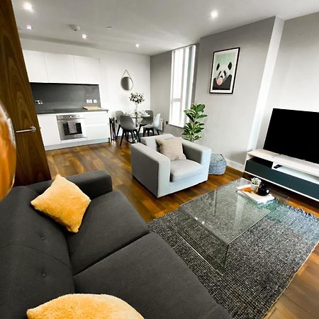 The Panda - Modern 2 Bedroom Apt In Manchester City Centre Zewnętrze zdjęcie
