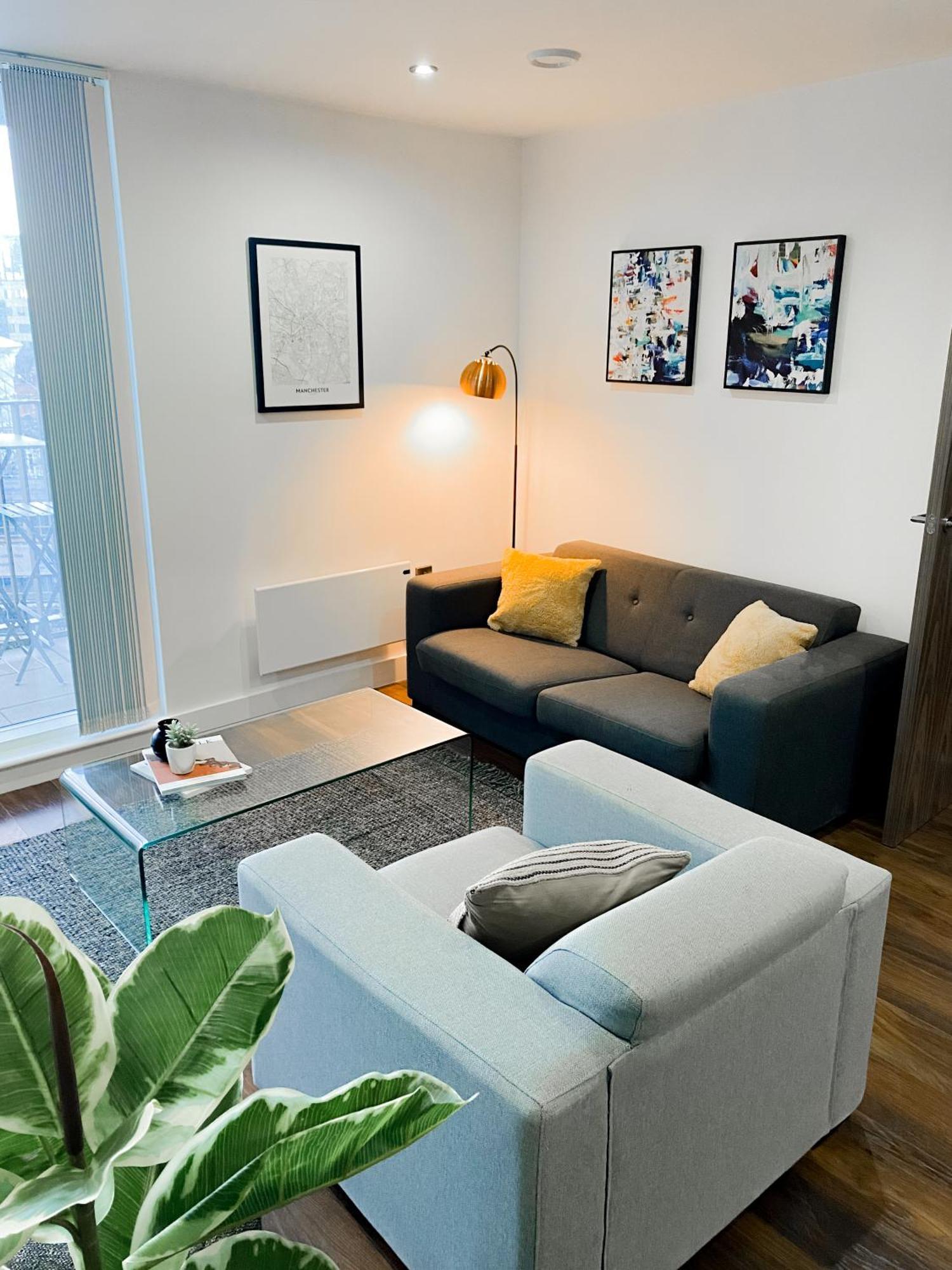 The Panda - Modern 2 Bedroom Apt In Manchester City Centre Zewnętrze zdjęcie